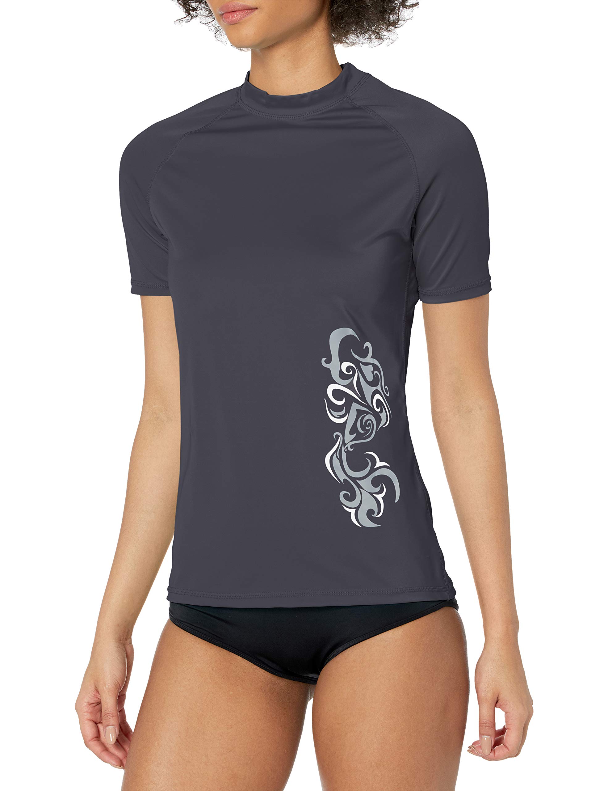 Kanu Surf Women's Breeze ii Rashguard, Slate Grey, X-Large