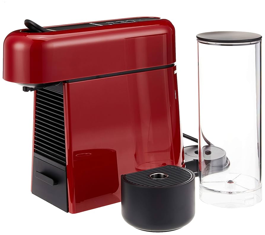 【新品・未使用】Nespresso Essenza Mini レッド Nespresso Essenza Mini in Ruby Red – Whole Latte Love