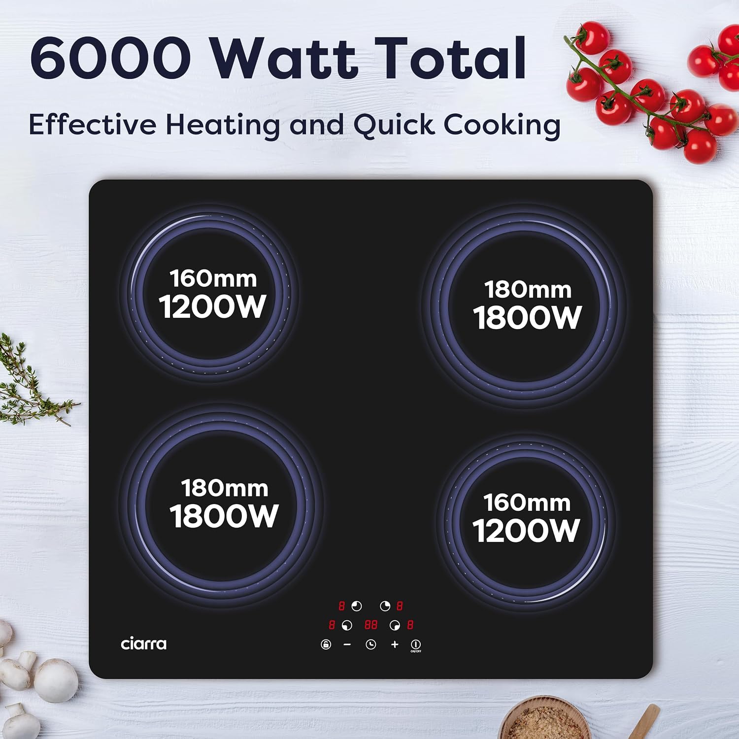 6000 Watt Total Power