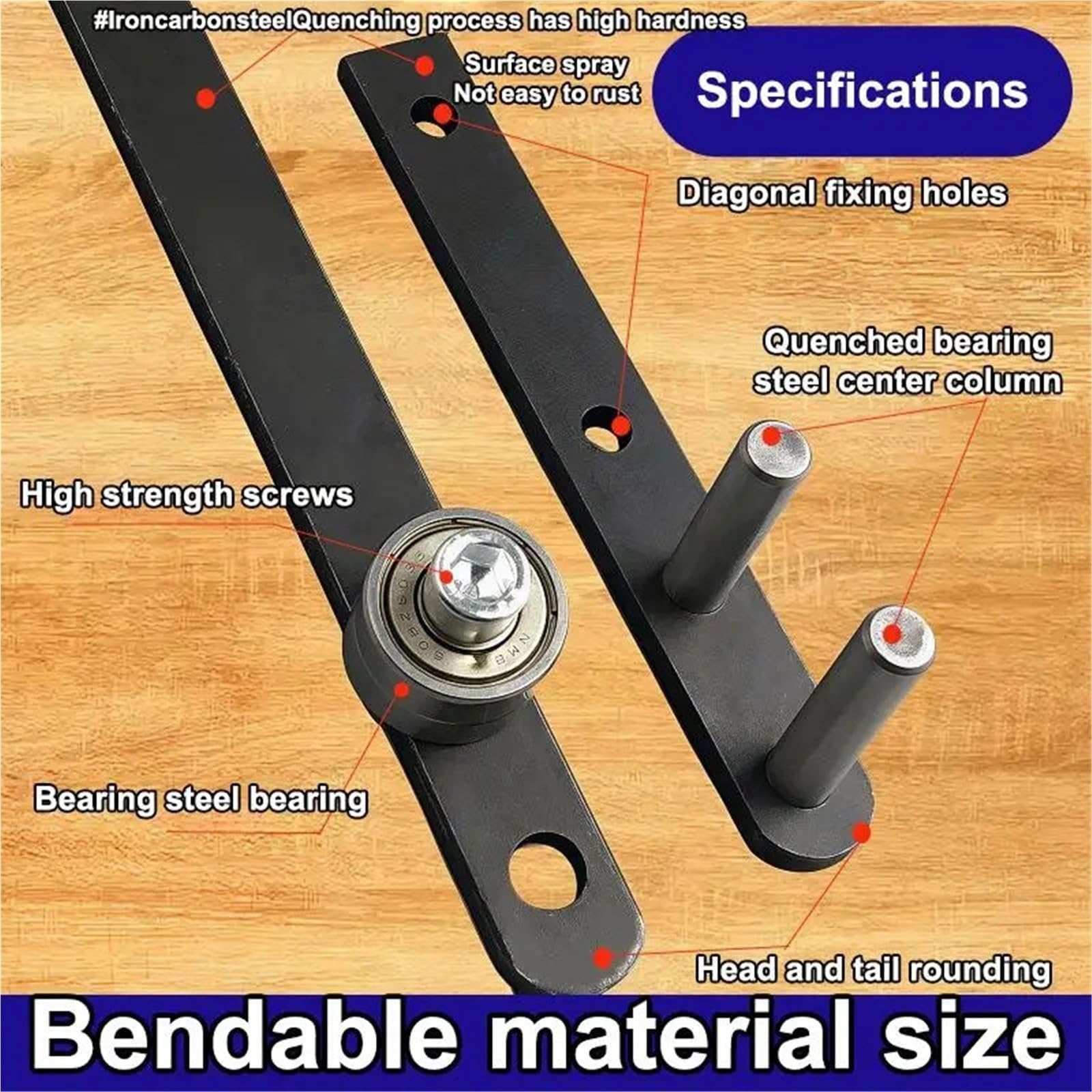 Piegatubi 1/2 pezzi for piegatubi manuale a comando manuale con filo di precisione(2pcs)