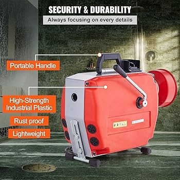 その他 Good Tip for a Good Time p706p5g Amazon.com: VEVOR 120FT x 7/8 Inch Drain Cleaner Machine