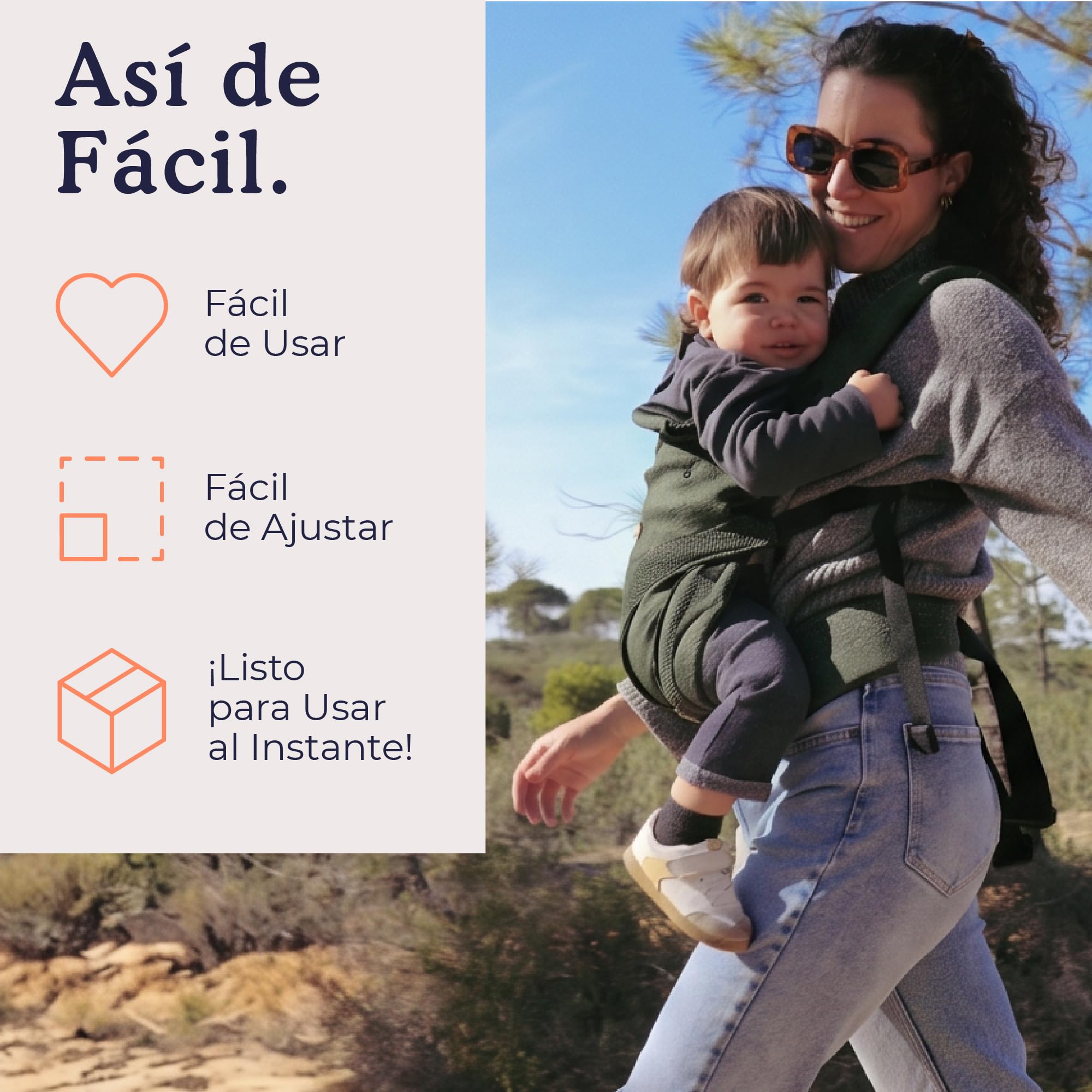 Beco Ventura Portabebés Ergonómico de 0 a 36 Meses, Verde (3,2-20 kg)