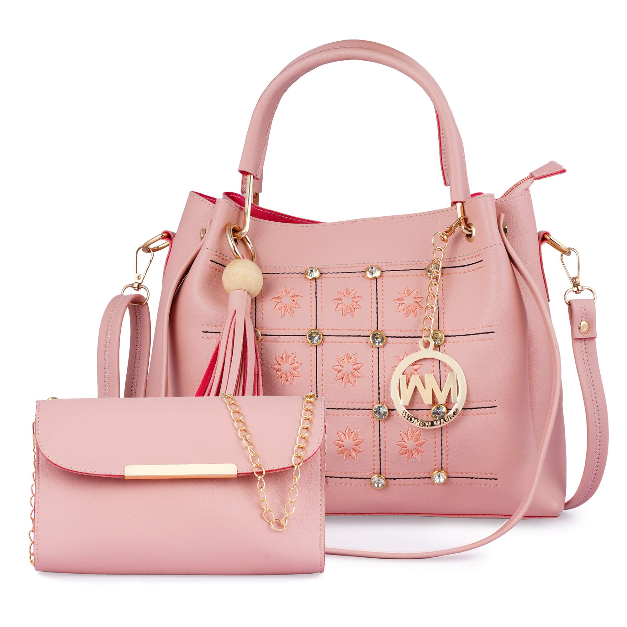 See full amazon price history chart for WOMEN MARKS Womens Handbag (PINK) WOMEN MARKS Womens Handbag (PINK) (B08662GDRR) Amazon Price History, Amazon Price Tracker
