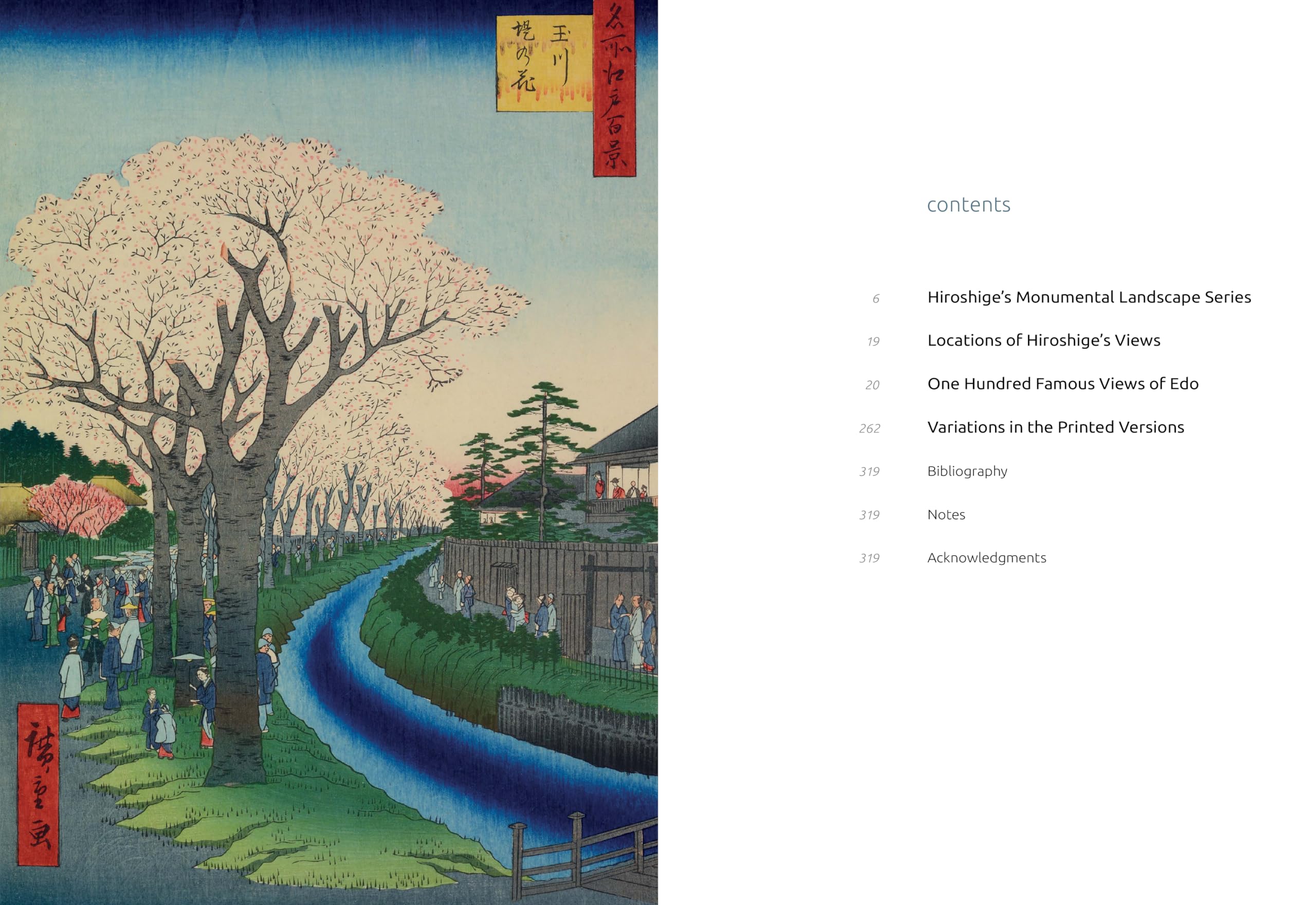 Hiroshige's One Hundred Famous Views of Edo /anglais: The Definitive Collector's Edition (Woodblock Prints)