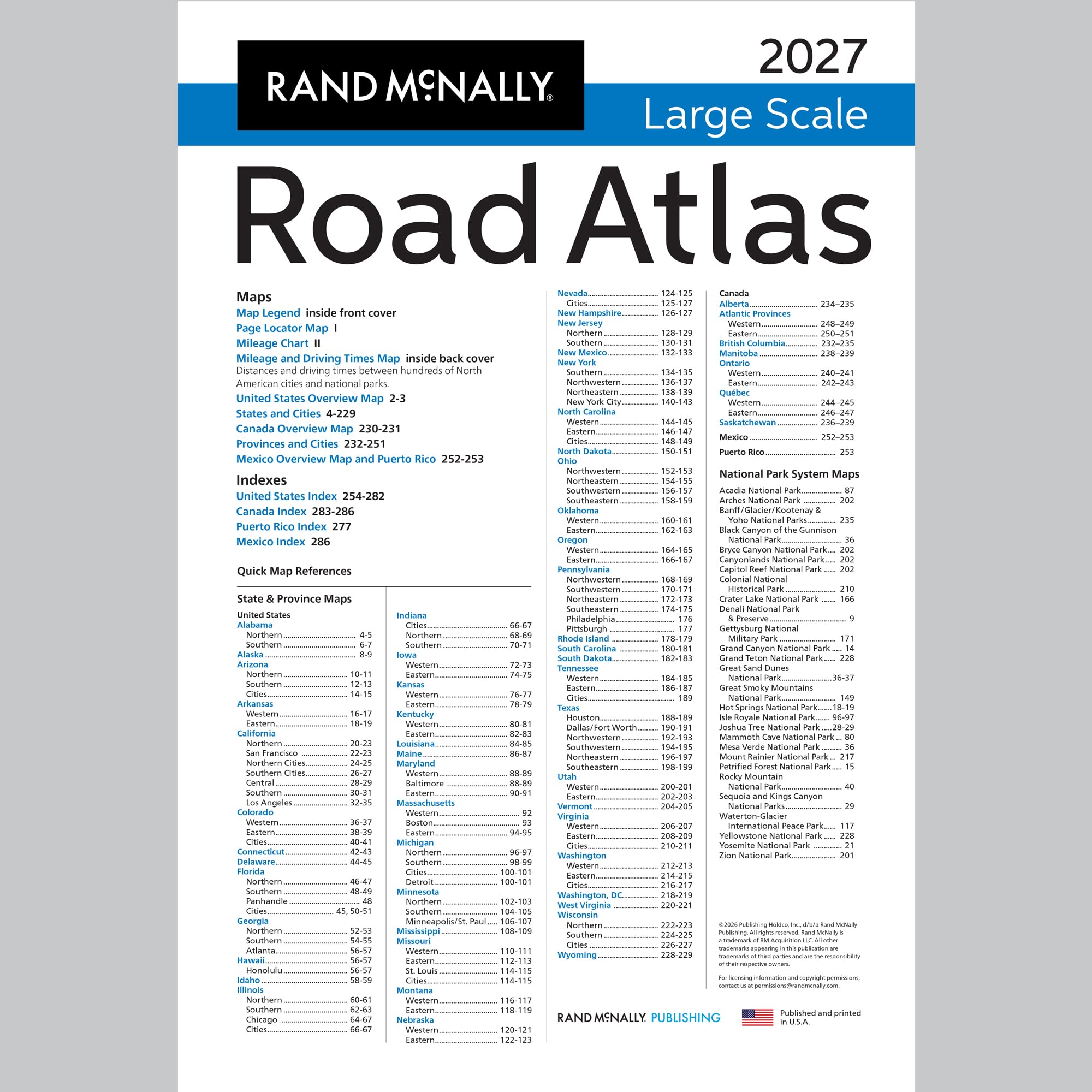 Rand McNally 2027 Large Scale Road Atlas — Amazon image 7