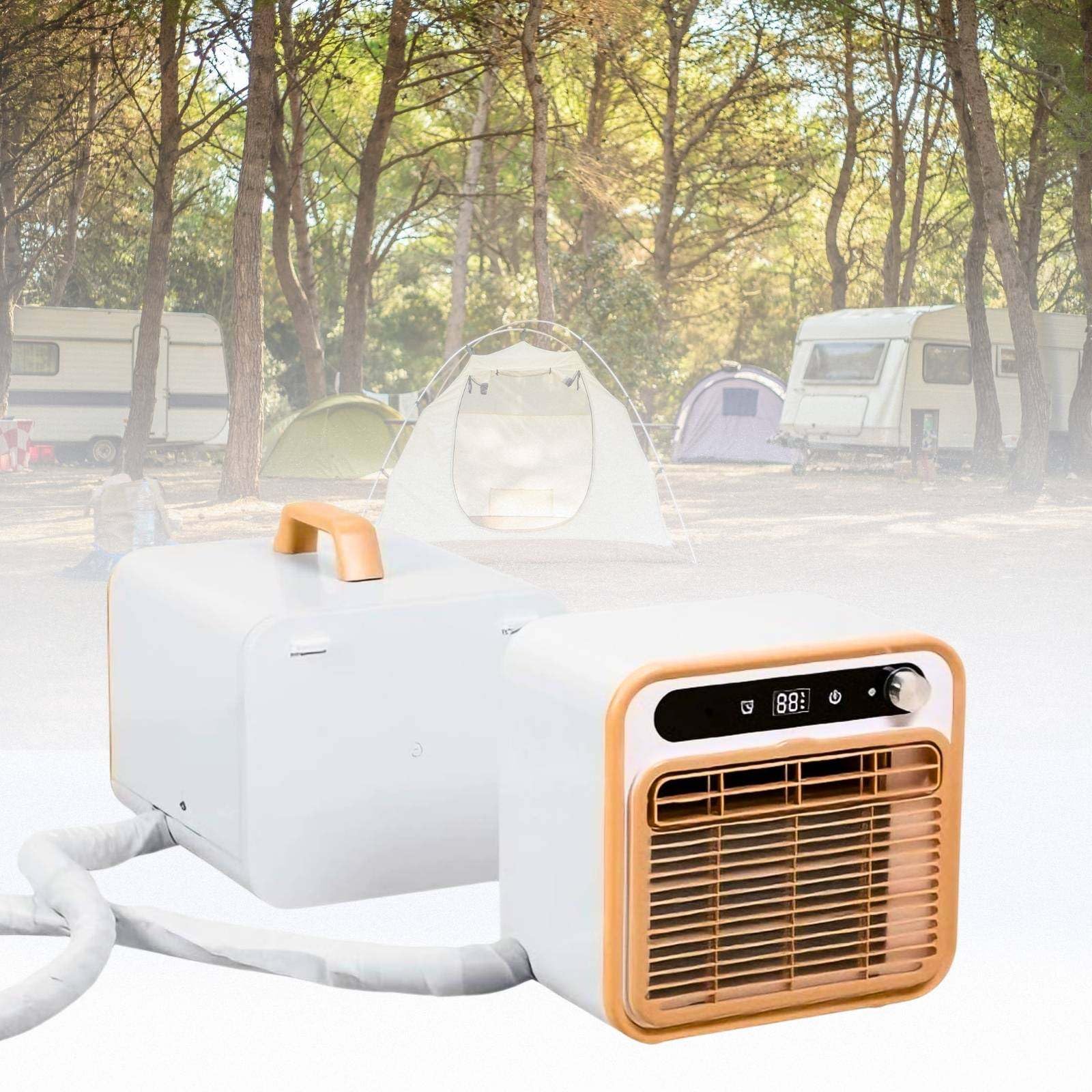 HalksuyNa Portable Air Conditioner Split, 3-Min Rapid Cooling Unit with1-meterconnectingpipe