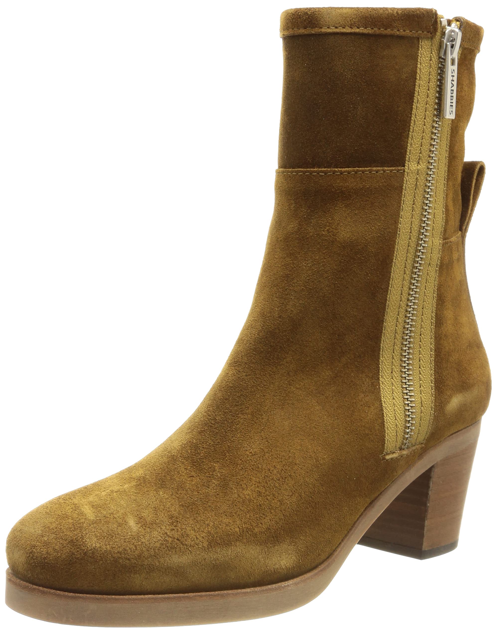 Shabbies AmsterdamWomen's Shs0742 Ankle Boot Waxed Suede