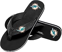 Vista 41 de FOCO Womens NFL Team Logo Sequin Strap Sandals Flip Flops