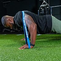 Vista 6 de Serious Steel Fitness 32" Resistance Training Bands (Portable Exercise Band System Training Bands- Great for Individuals Under 5'10")