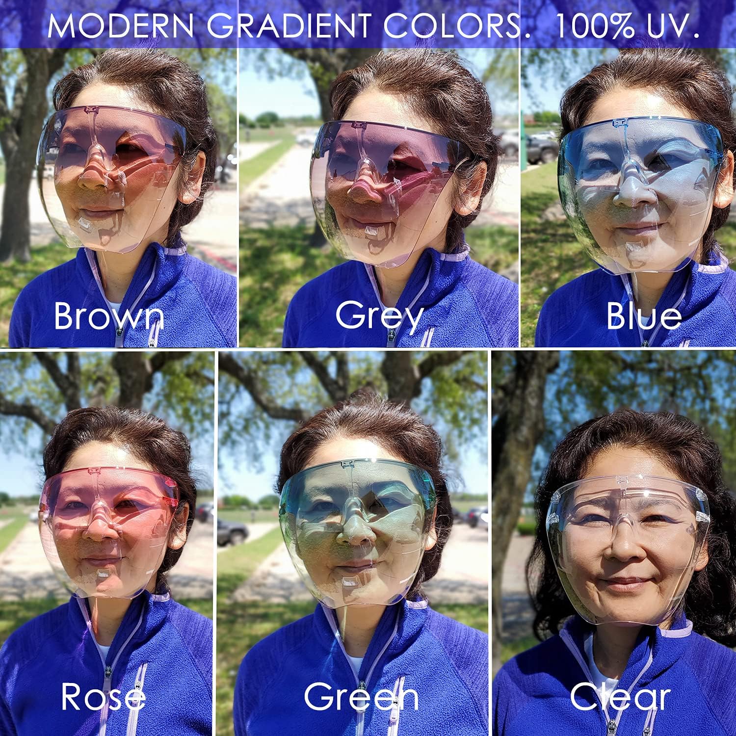 Bеѕt Dеаl Chеар 🛒 proSPORT Face Shield One Piece Glasses Full Face Protection Against Splash Spray Clear Transparent Covers Eyes Nose Mouth