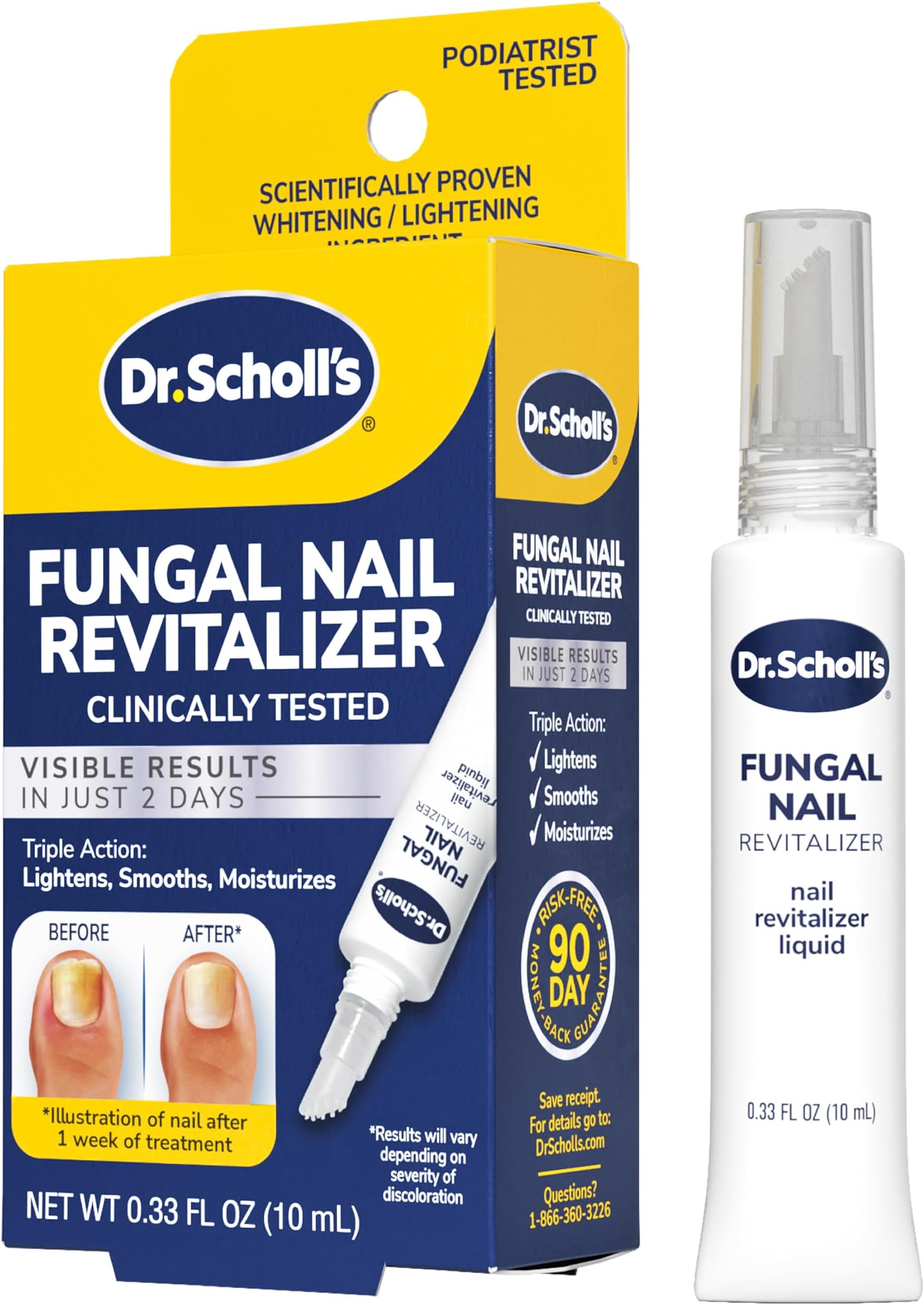 Dr. Scholl's Fungal Nail Revitalizer Liquid, 10ml