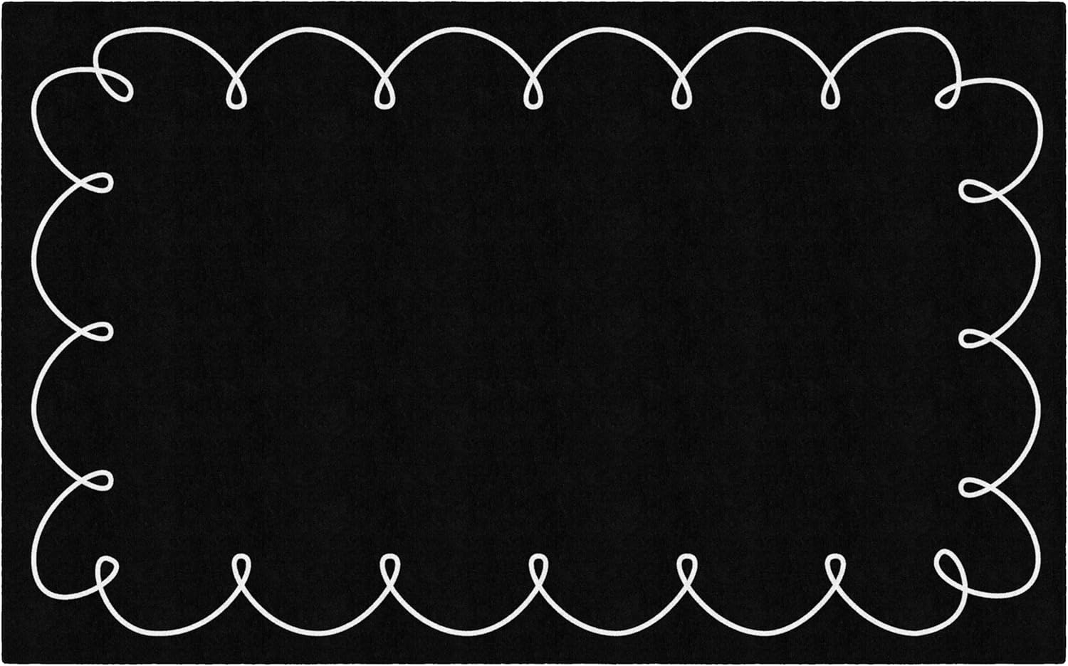 Flagship Carpets Book Club My Favorite Rug Educational Area Rug for Kids Room, Children's Classroom Rug for Teaching and Playroom, 5' X 7'6"