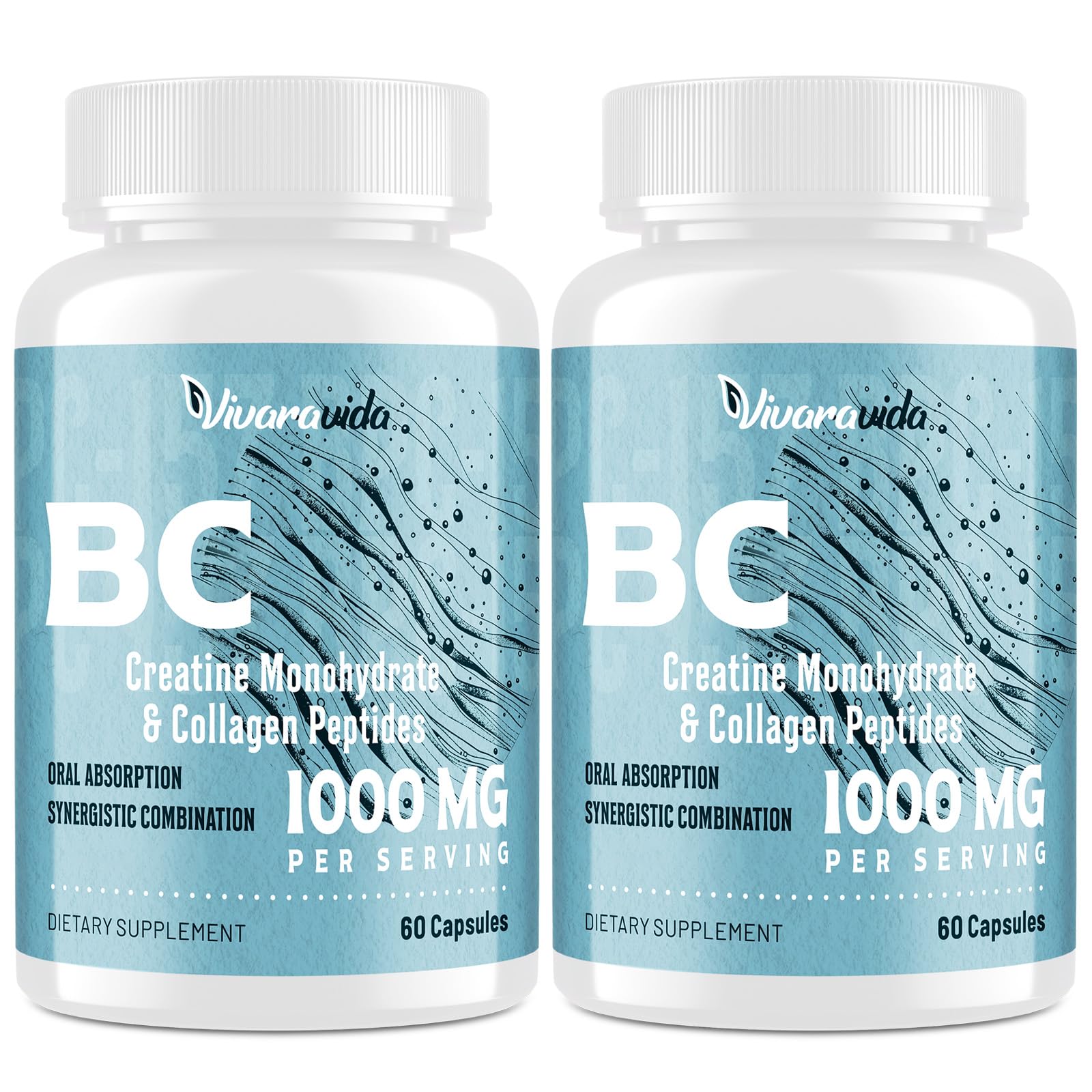 Vivaravida BPC-159 Peptide Capsules 1500mcg - High Potency BPC 159 - Gluten Free | 120 Capsules