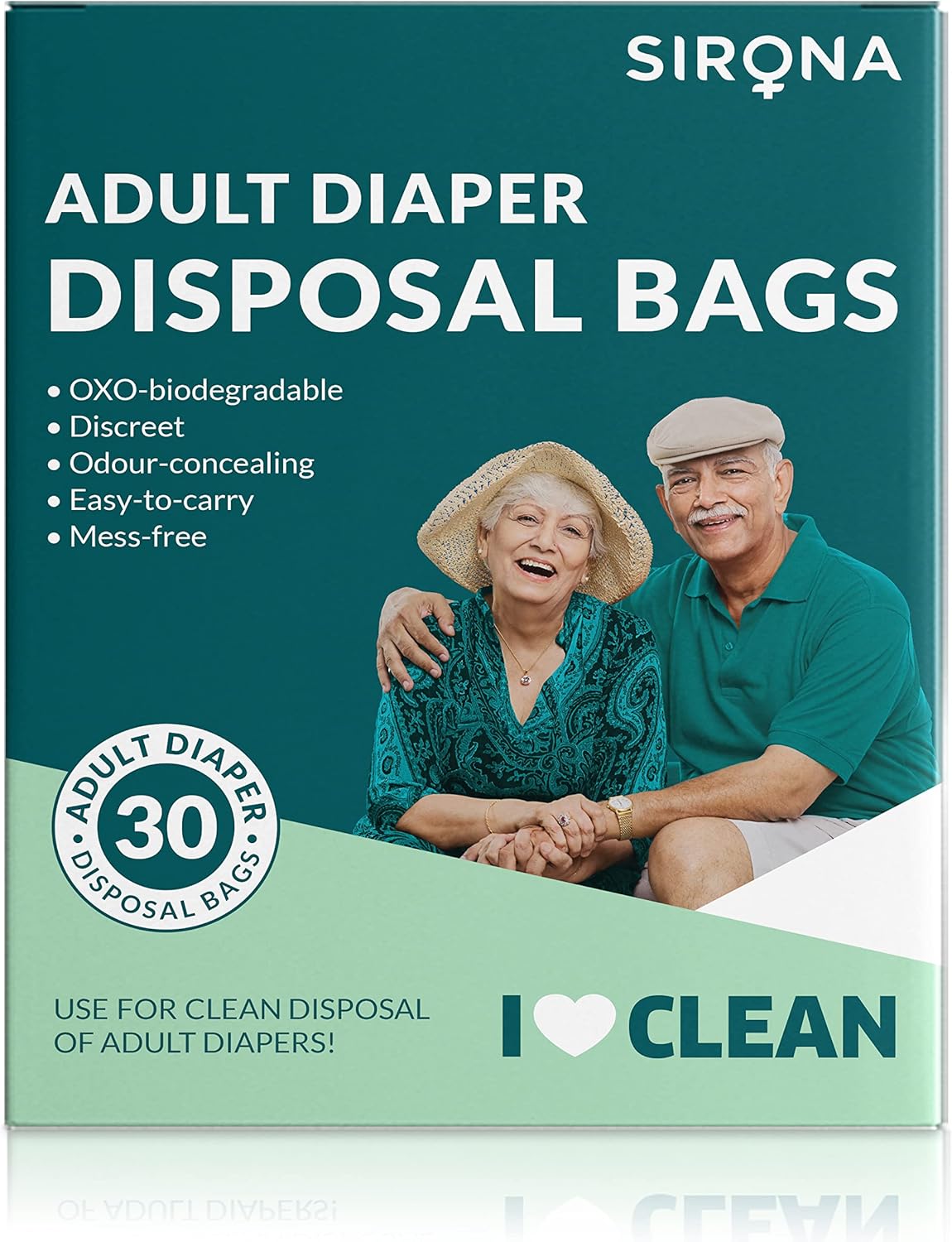 Amazon.co.jp Sirona Premium Adult Diaper Disposal Bags Pack of 20