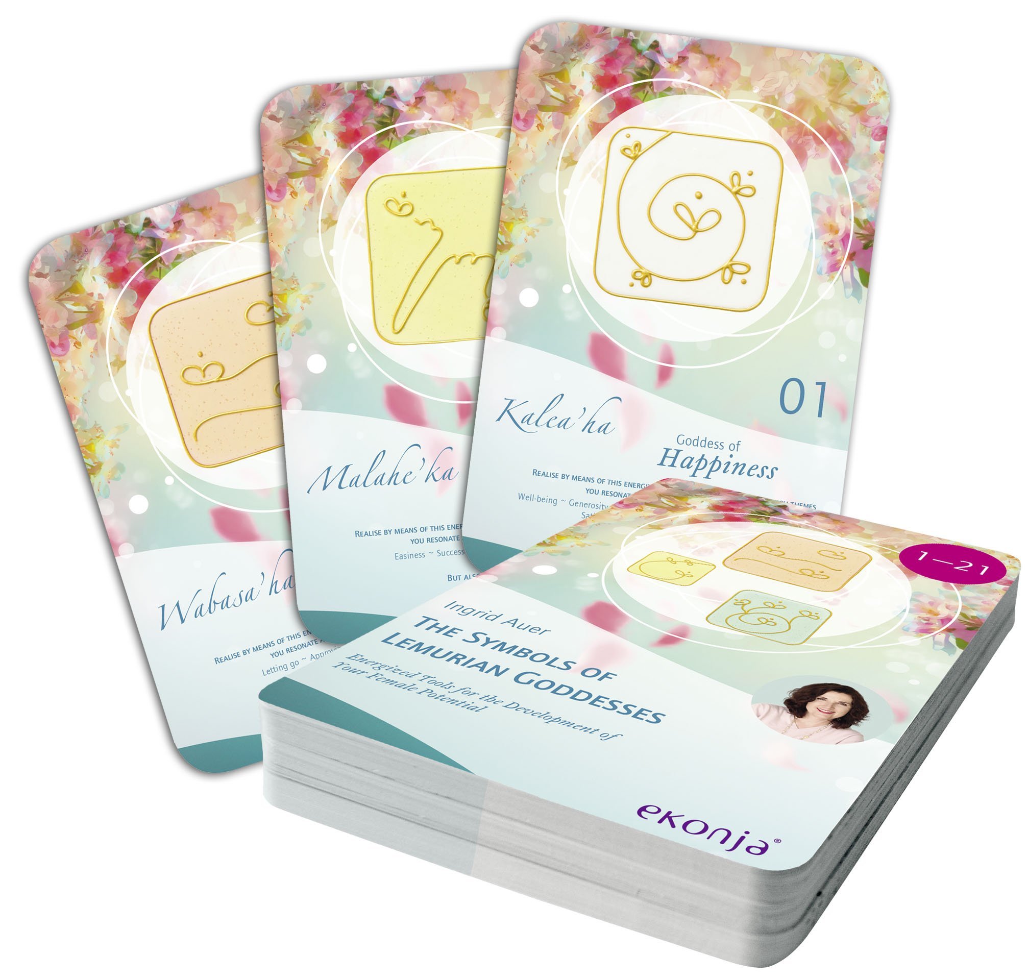 Ingrid Auer The Symbols of Lemurian Goddesses Cards