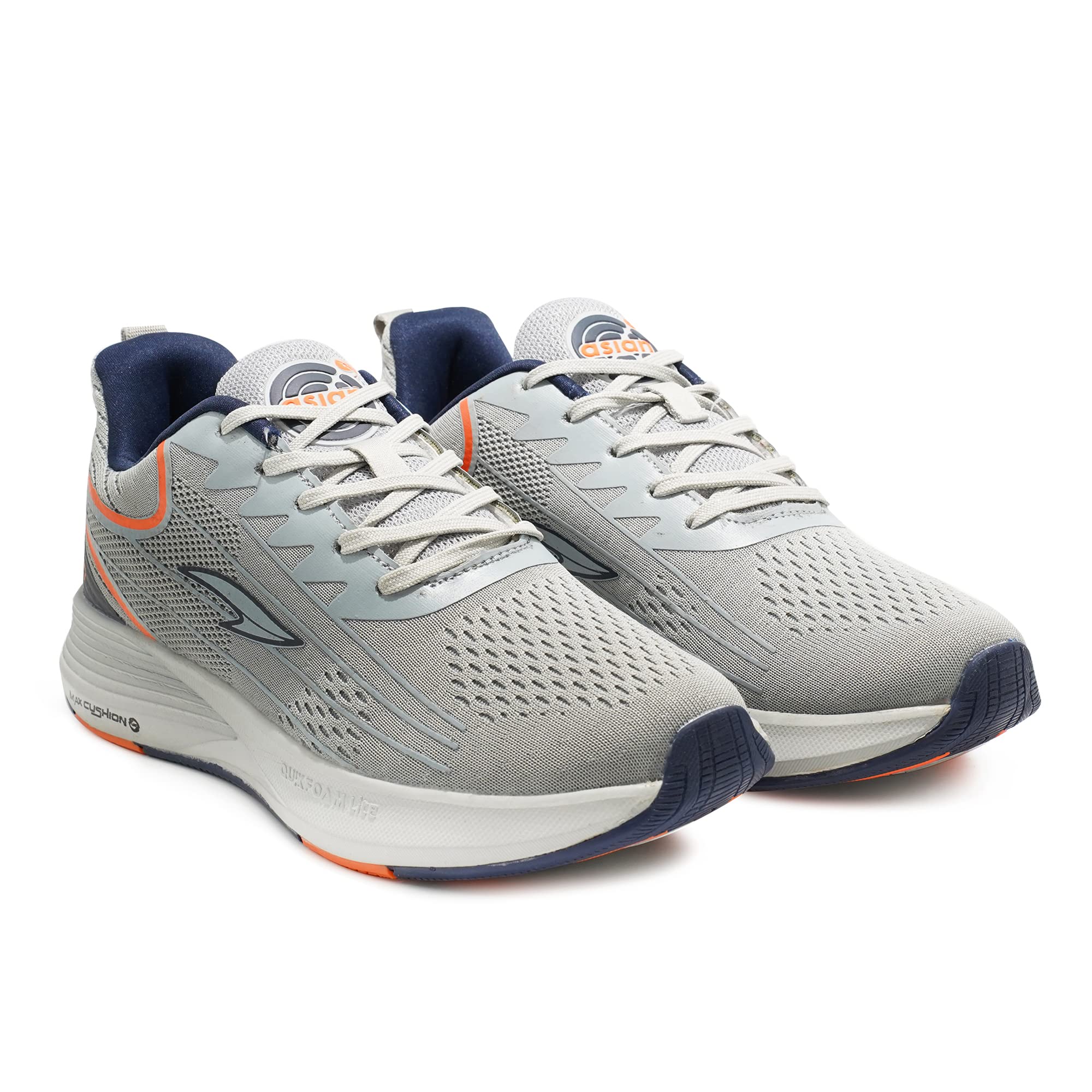 ASIAN Mens Runway-01 Sports Running,Walking & Gym Shoes with Max Cushion Technology Phylon Sole with Memory Form Casual Sneaker Shoes for Mens & Boys Grey (B0BJH8PJBN) Amazon Price History, Amazon Price Tracker