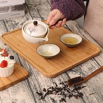 Amazon｜竹美(TAKEMI） 竹製 トレイ お盆 カフェトレー SDGs 脱