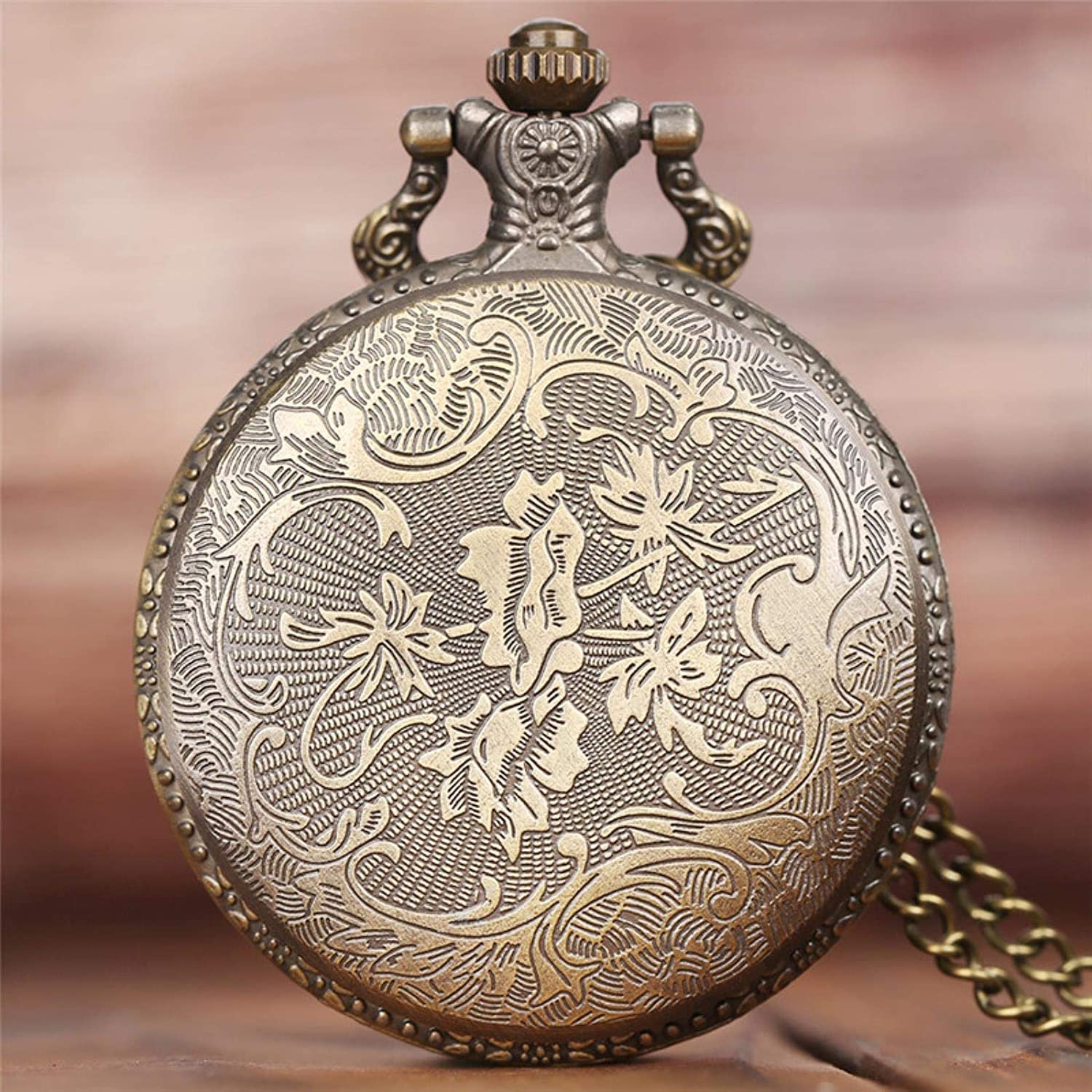 Orologio da taschino Modello Lupo Antico Donna Uomo Bambino