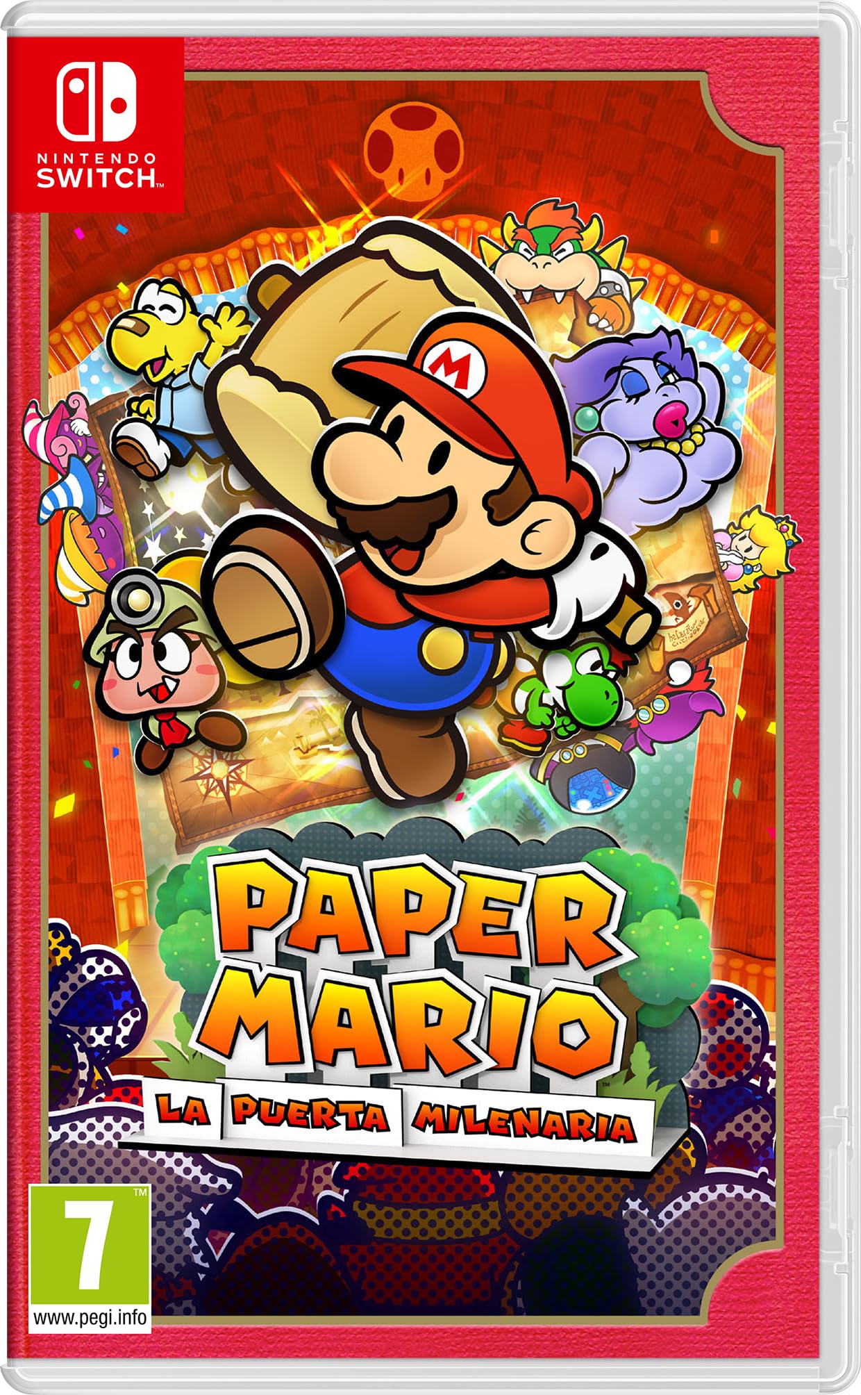 Paper Mario: La Puerta Milenaria videojuego RPG de aventura para consola Nintendo Switch 8
