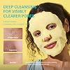 Mascarilla facial de burbujas de cúrcuma, limpieza profunda antiedad y revitalizante, para piel opaca y cansada (5 unidades) 3
