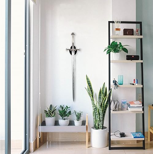 Miniatura 7 de Soporte para espadas de pared, estante de espada para colgar en la pared, soporte para espadas para colgar en la pared, exhibición vertical de