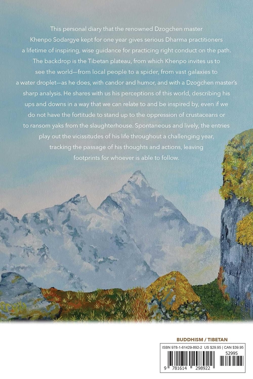 Footprints on the Journey: One Year Following the Path of Dzogchen Master Khenpo Sodargye
