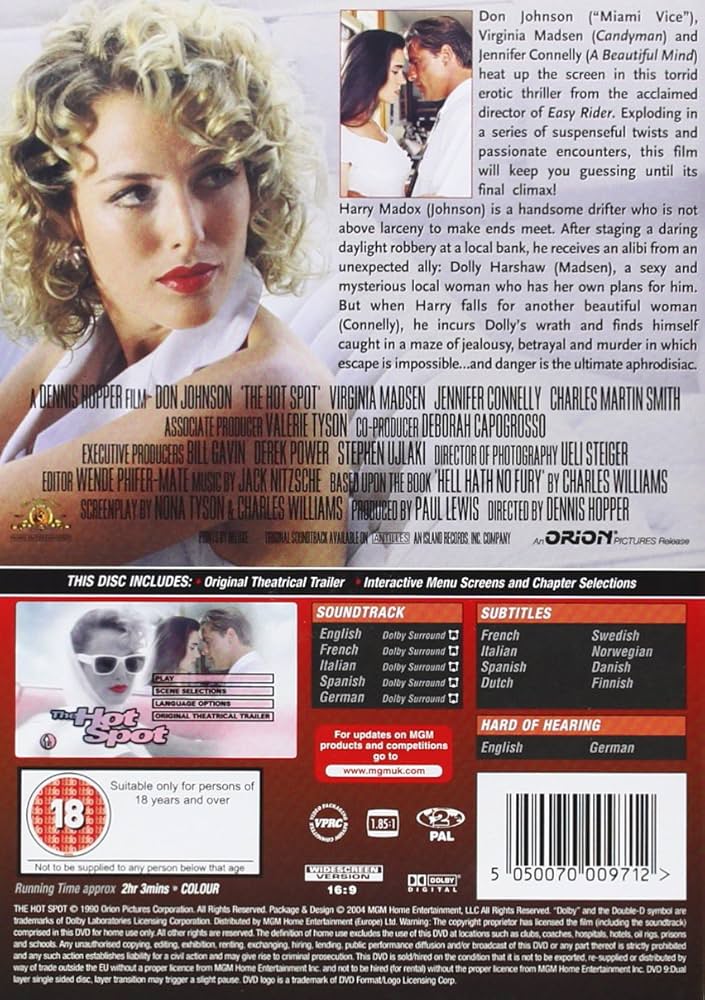 Amazon.co.jp: The Hot Spot [DVD] : DVD