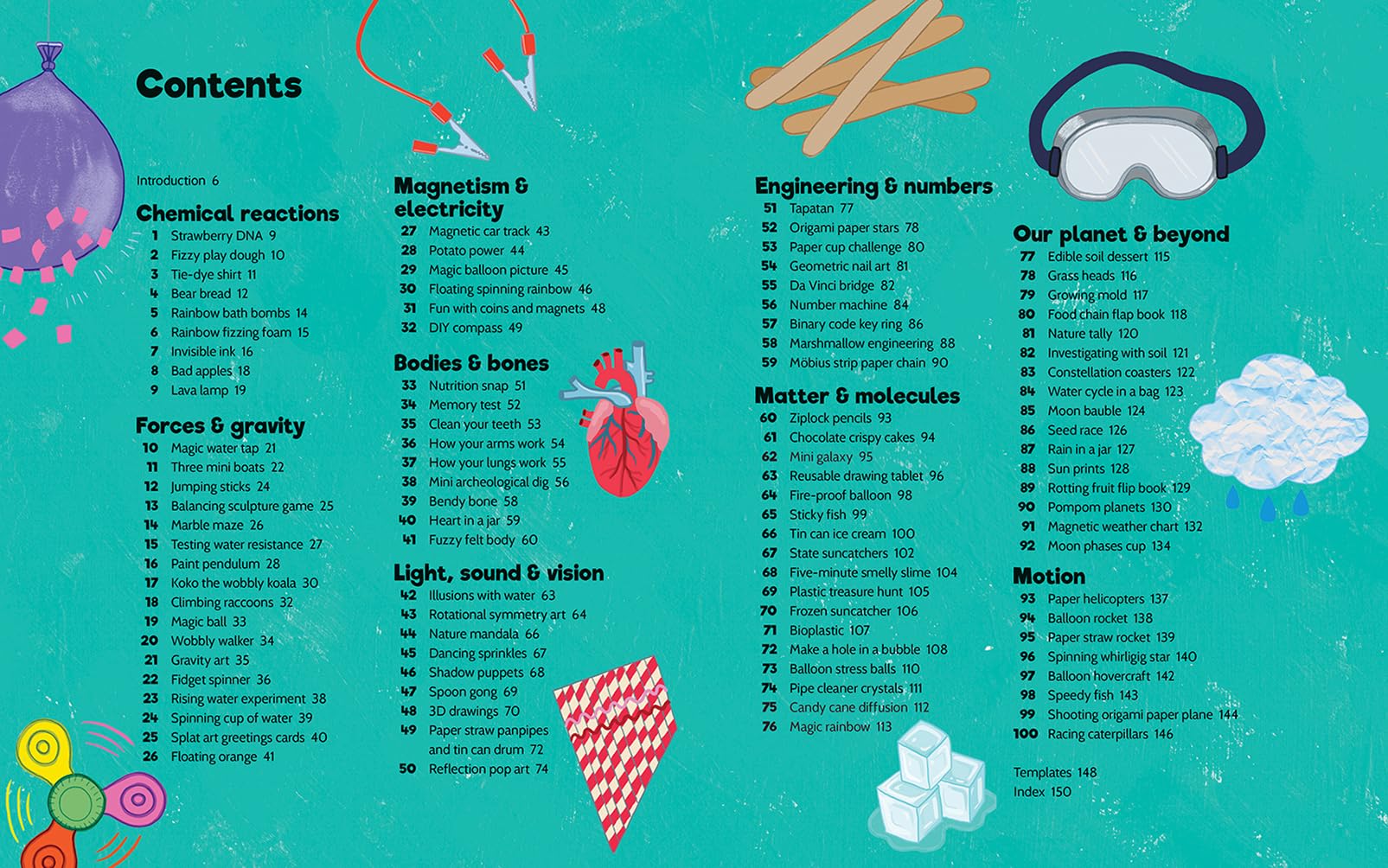 Big Book of 100 STEM Activities: Science Technology Engineering Math