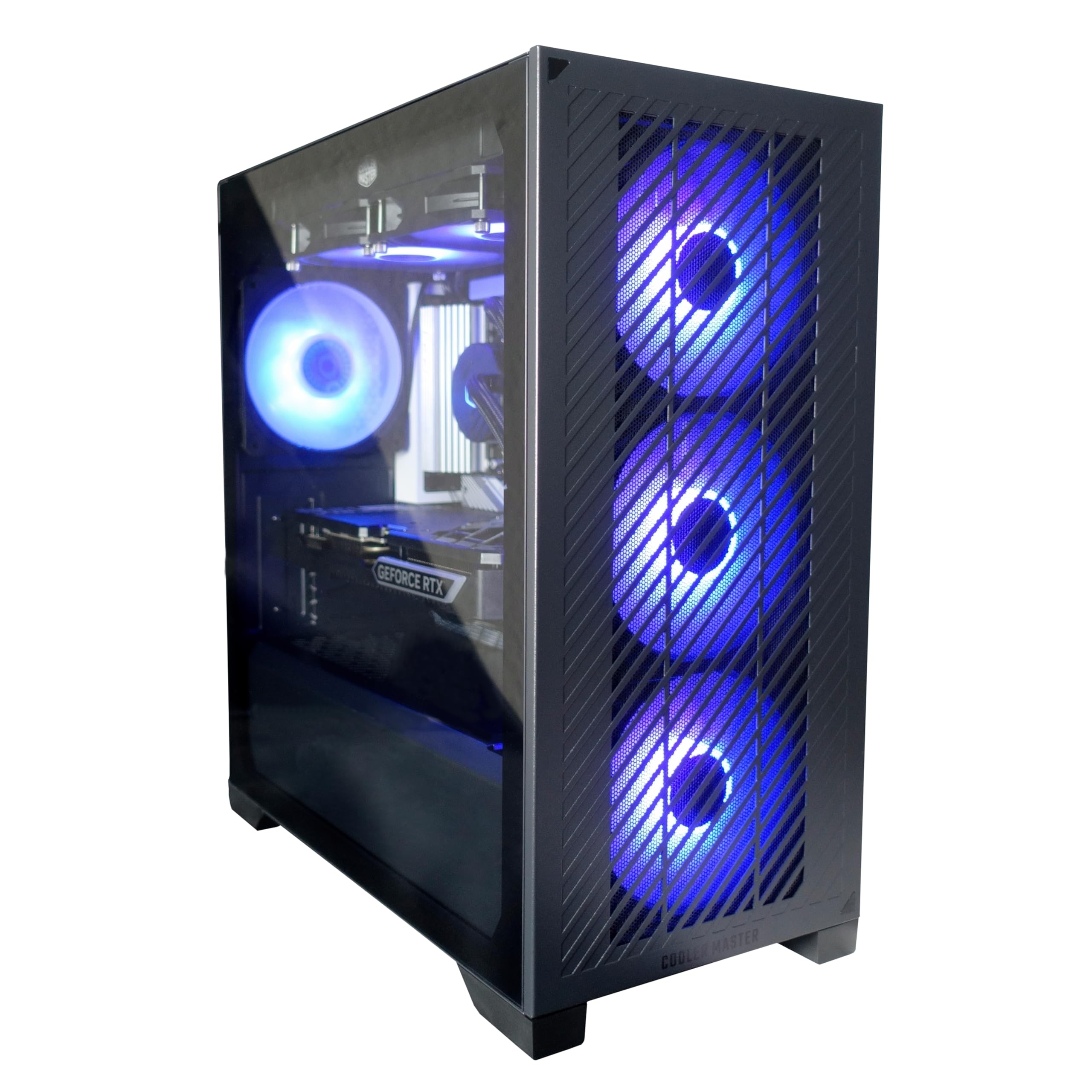 Gaming PC AMD Ryzen 7 9800X3D bis 5,2 GHz Turbo 64GB DDR5-6000MHz 4TB M.2 SSD Nvidia RTX 5070 Ti 16GB GDDR7 Wi-Fi 7 240mm Wasserkühlung Windows 11 Pro einstellbare RGB-Beleuchtung