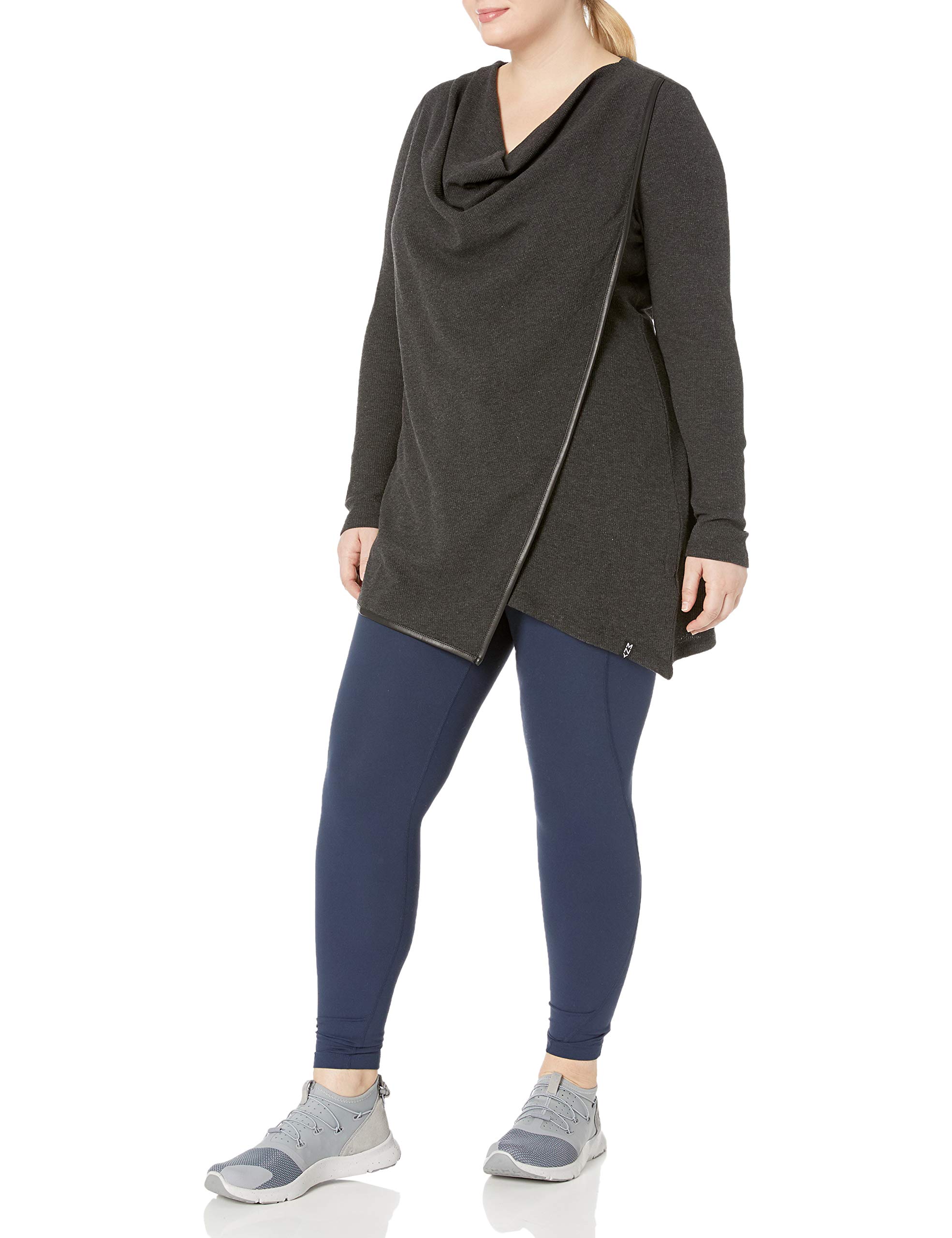Andrew MarcWomen's Long Sleeve Thermal Asymmetric Tunic (Regular & Plus Sizes)