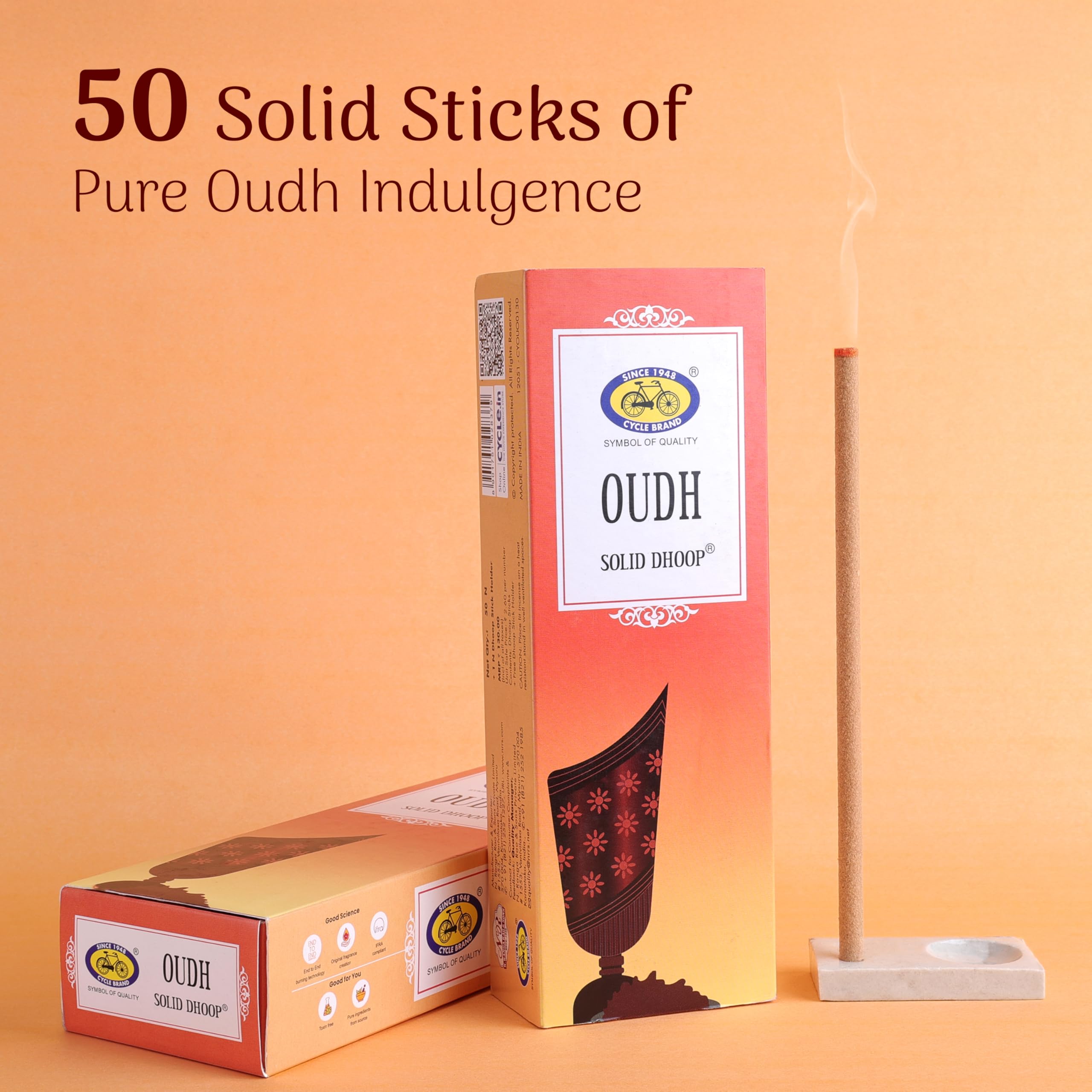 Cycle Pure Oudh Dhoop Sticks - Luxurious Aroma -2