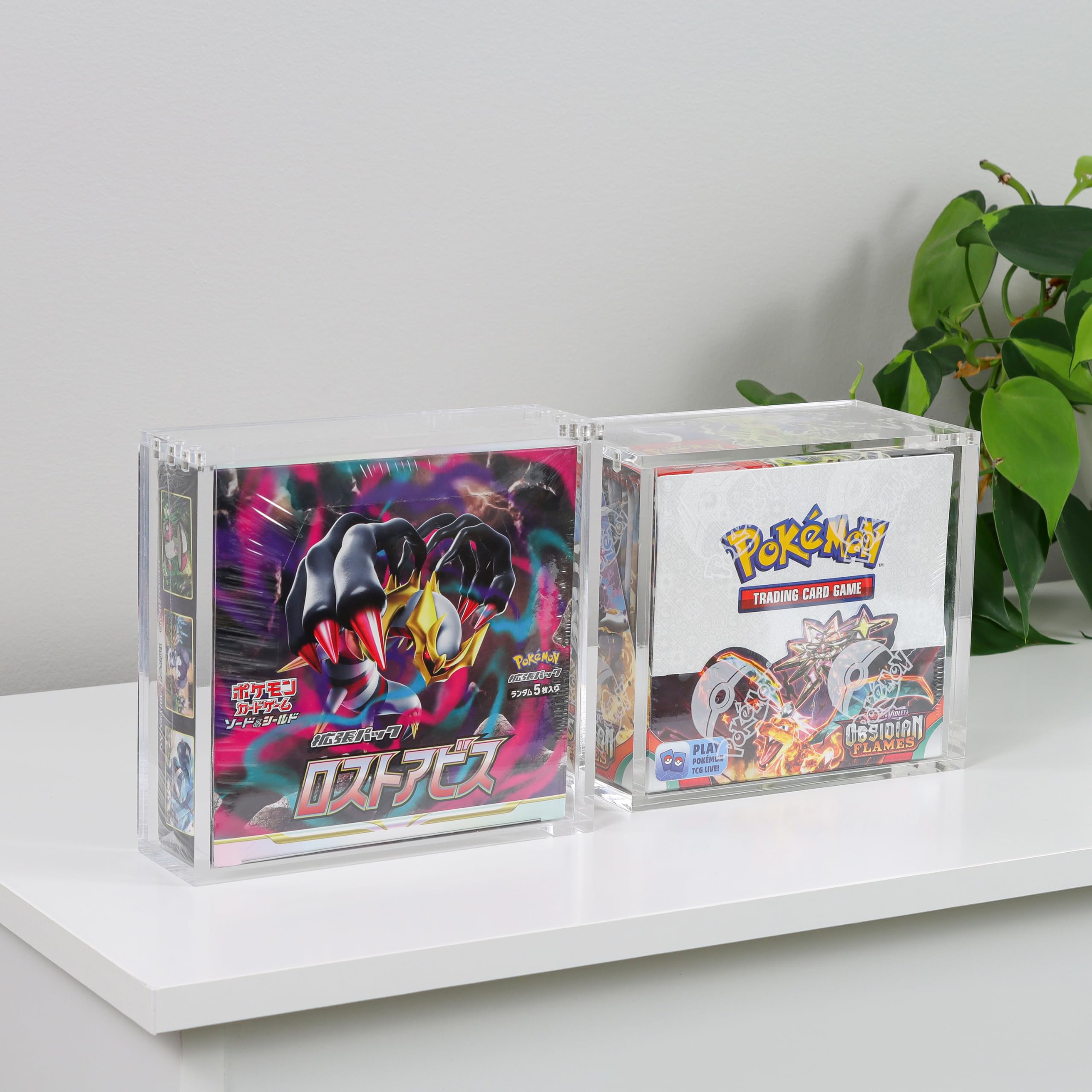pokemon booster box acrylic Amazon.com: Booster Box Acrylic Case (3 Pack) main image 1