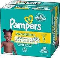 Vista 99 de Pañales Pampers Swaddlers, Talla 7 (11.8-22.7 kg), 70 unidades, absorbentes, mantiene al bebé seco y cómodo, pañal desechable seguro para la piel