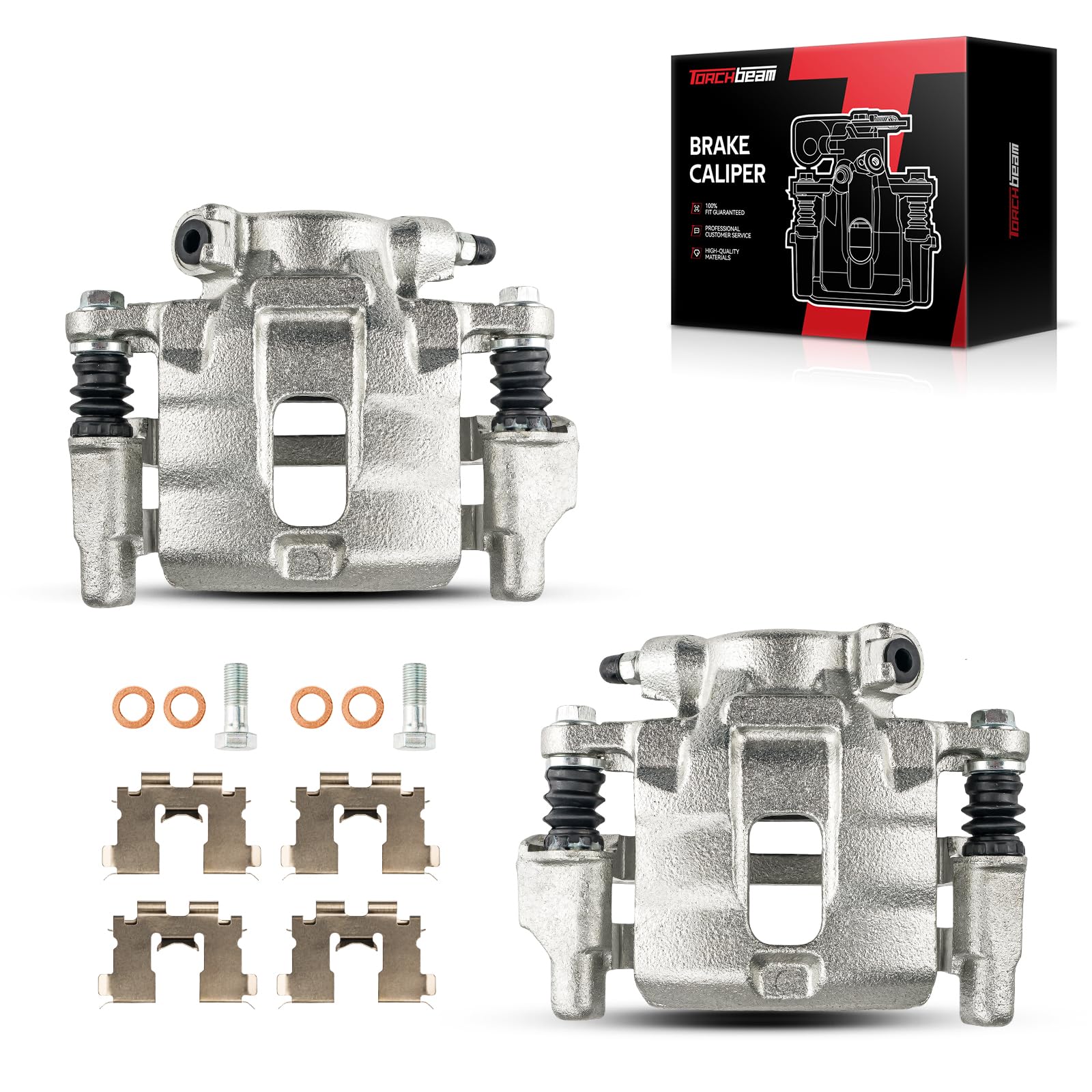 Torchbeam Front Brake Calipers Set for Geo Tracker 1989-1997