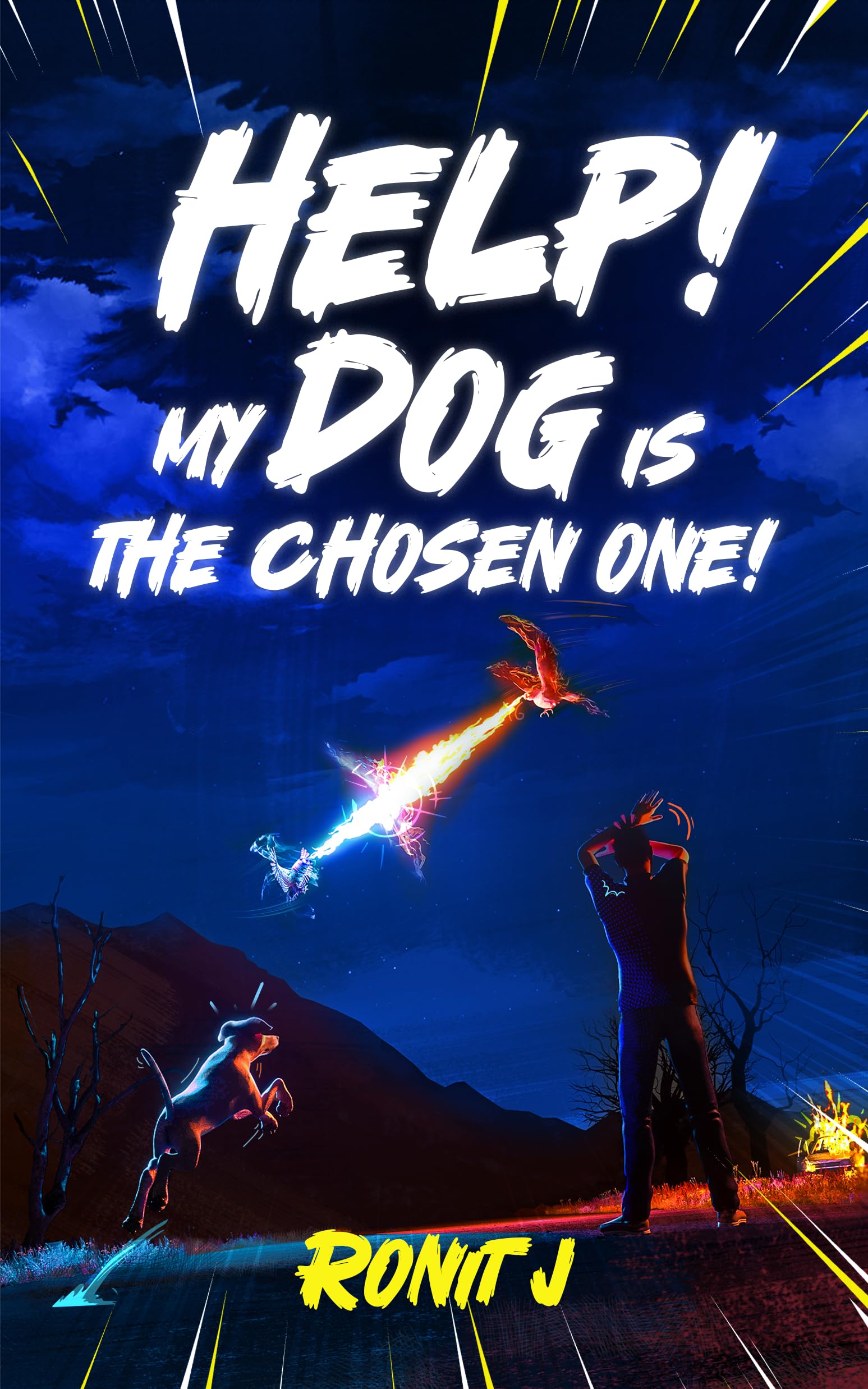Cover of Help! My Dog Is the Chosen One!