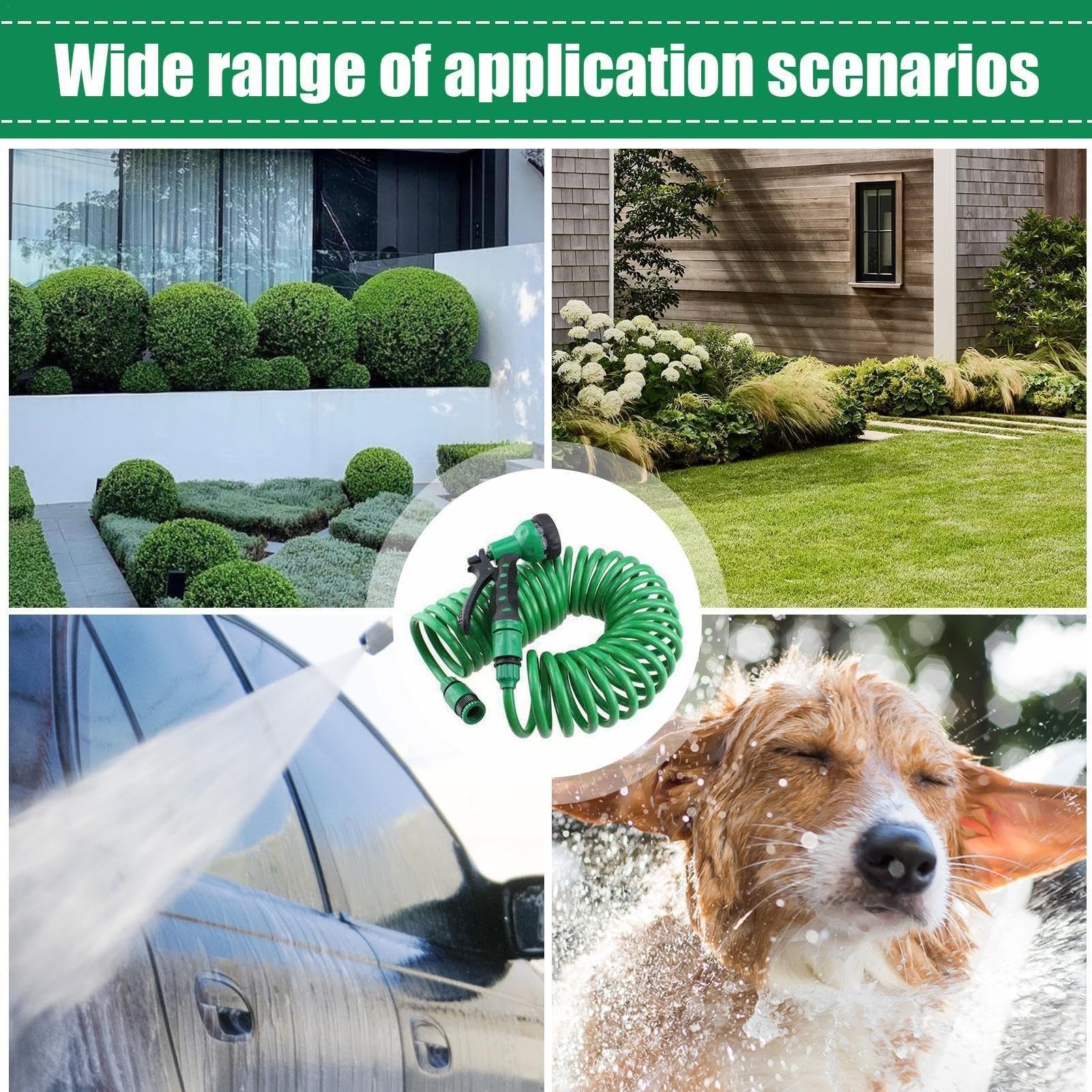 Amazon | TNAMCN(ツナムカン) スーパースパイラルホース 7.5M