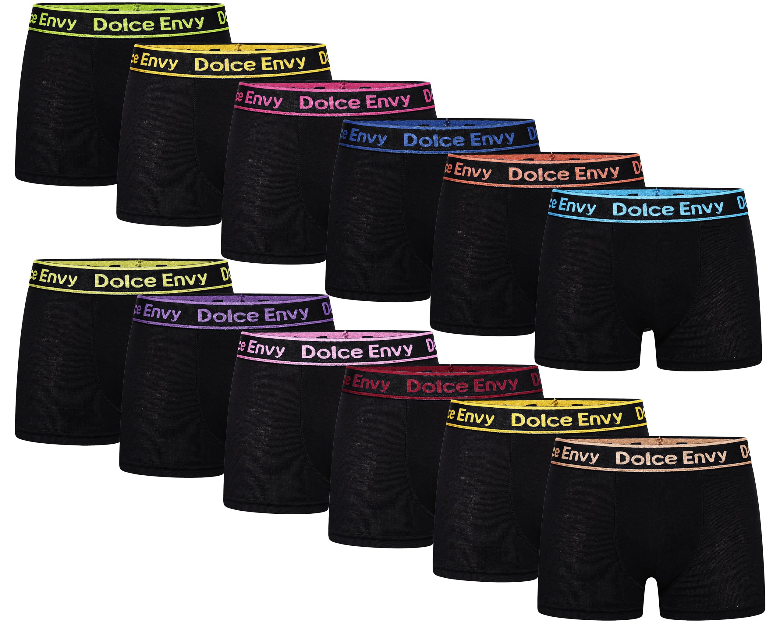 12-Pack Men's Boxers Shorts Assorted Colour Soft Cotton Elevate Your Underwear Collection with Premium Comfort Trunks