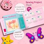 Sewing Machine for Beginners with Extension Table, Adjustable 2-Speed 2-Thread Mini Sewing Machine, Portable Electric Maquina de Coser with Foot Pedal, Perfect for DIY, Ideal Gift for Kids and Adults
