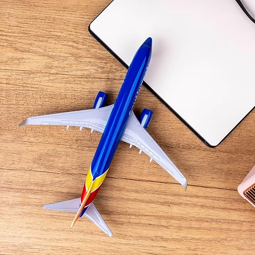 Miniatura 2 de Modelo de avión a escala 1:300 modelo avión americano del suroeste avión B737 modelo avión para regalo y decoración