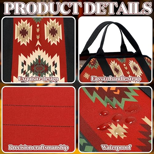 Miniatura 6 de Bolsa de lona grande para leña con asas, de 39 x 18 pulgadas, soporte de madera resistente para chimenea, fogata, camping, accesorios para estufas