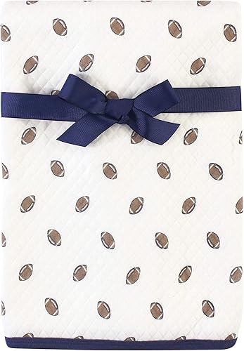 Miniatura 8 de Hudson Baby Manta unisex acolchada multiusos para bebé, recepción, manta para cochecito, rosa, azul marino, floral, 1 paquete, talla única