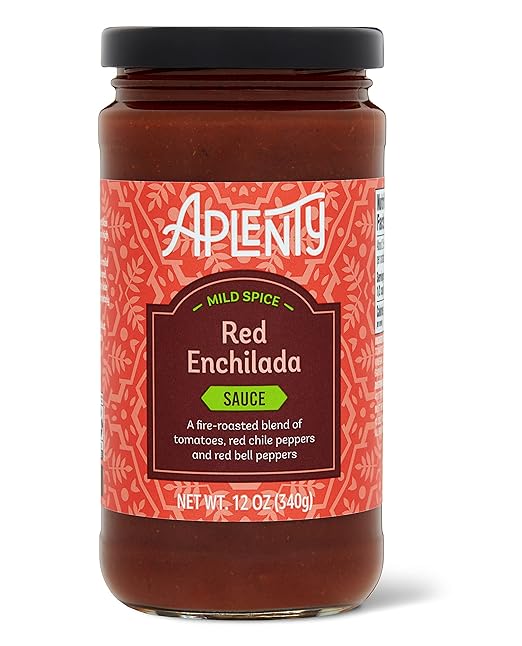 Amazon Brand, Aplenty Red Enchilada Sauce, 12 Oz
