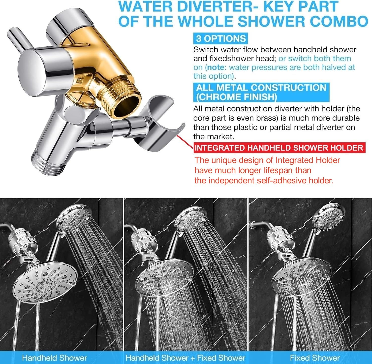 ボディ・フェイスケア 2way shower head beauty 2way シャワー