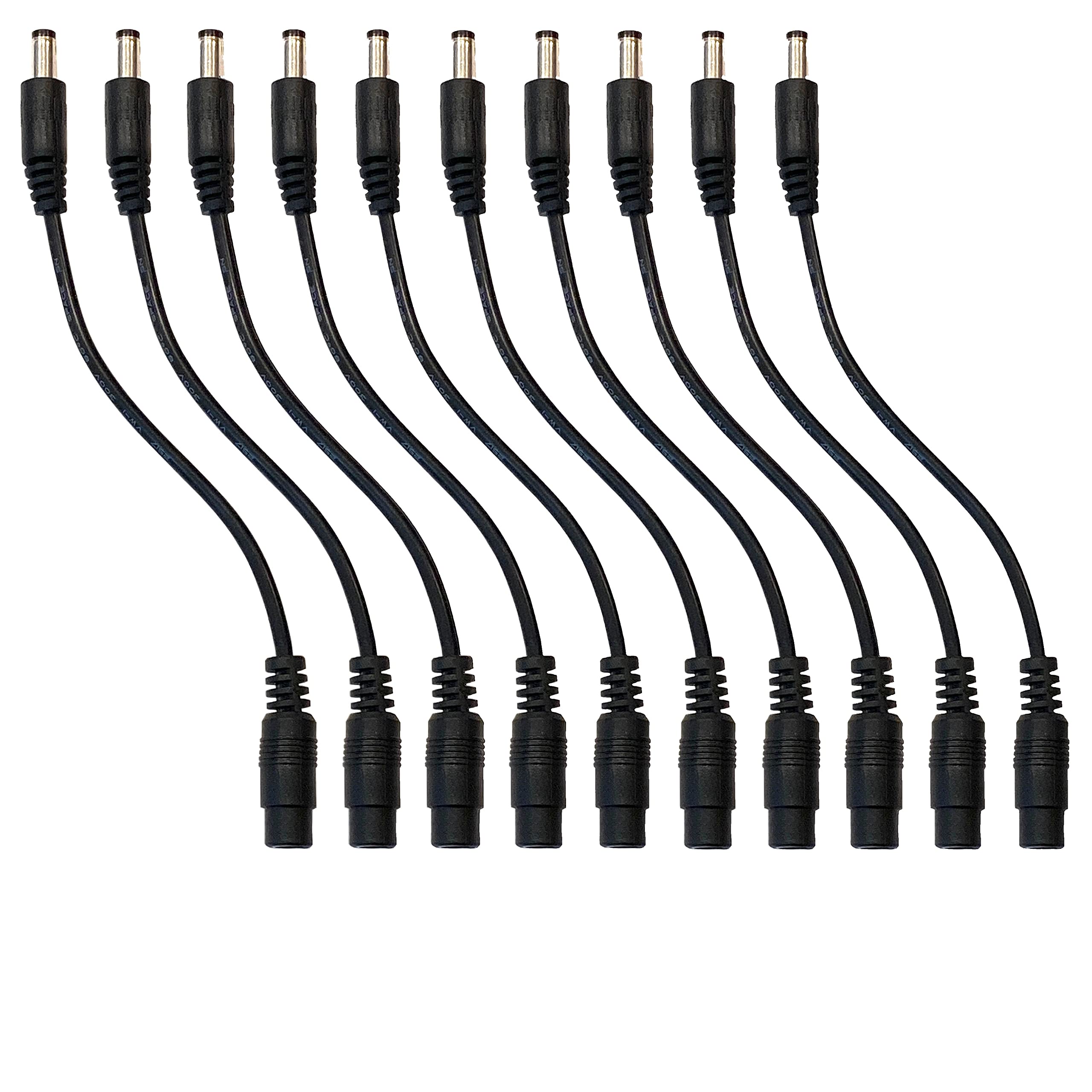 Amazon.com: Keen Eye Inc. (10) Pack 6 Inch DC Coaxial Power Male