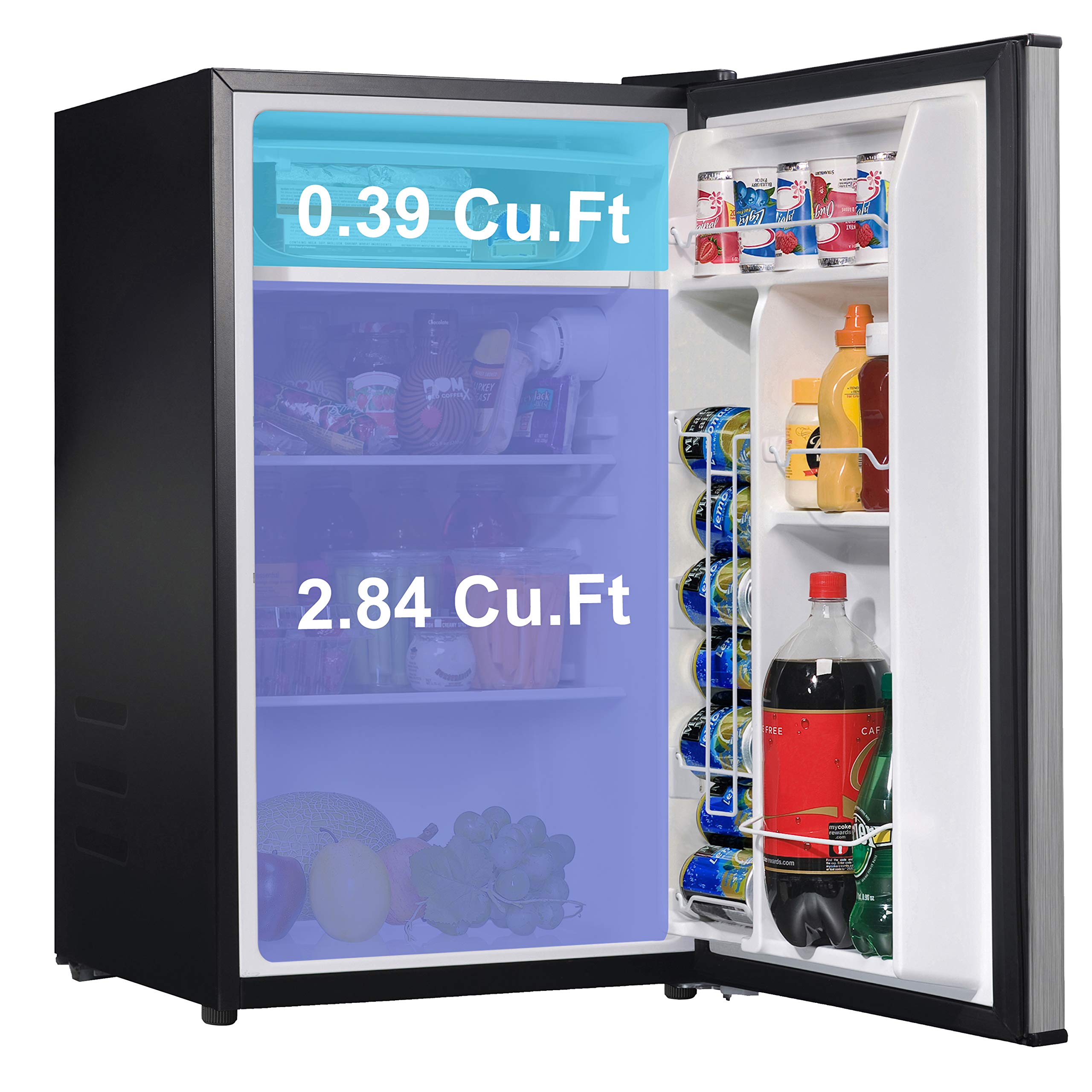 Buy Willz WLR33MS1D02 Compact Refrigerator, Single Door Fridge