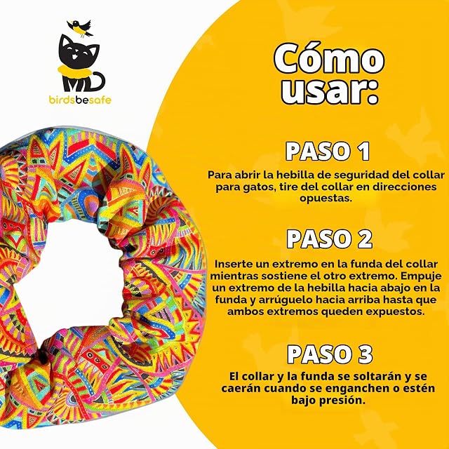 Foto 4 de 8 de Birdsbesafe® Collar de Advertencia para pájaros: científicamente Probado