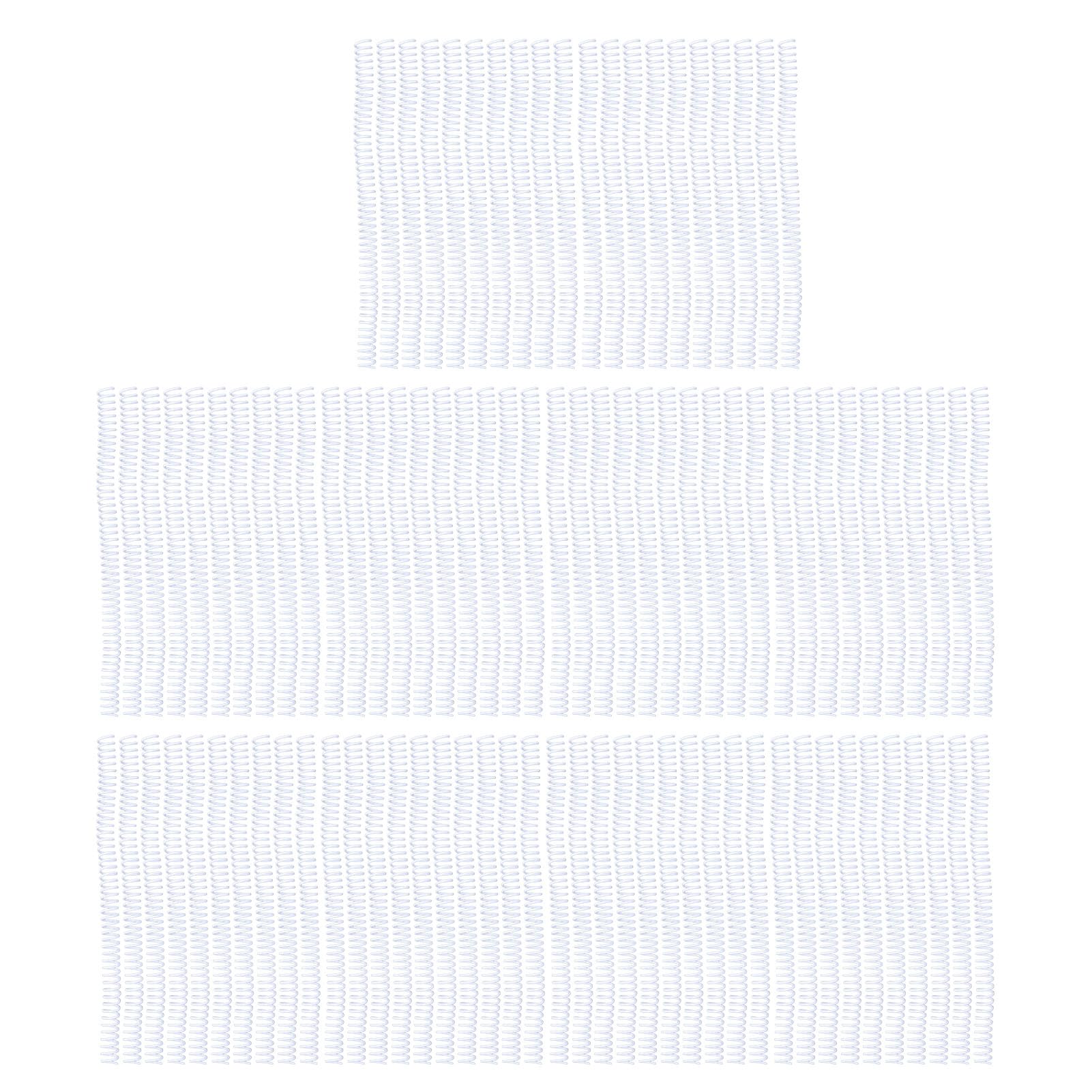 Rilegatura a Spirale, 14,3 Mm, Confezione da 100 (WHITE)