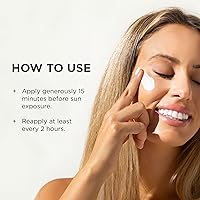 Vista 5 de IMAGE Skincare PREVENTION+ Daily Ultimate Protection Moisturizer, SPF 50 Face Sunscreen Lotion, Zinc Oxide, Blendable with No White Cast, 3.2 oz