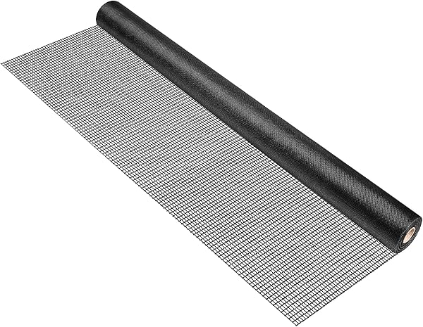Replacement Window Screens, Durable Window Screen Mesh for Patio Porch Door Windows, DIY Adjustable Fiberglass Screen Re
