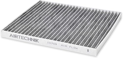 Miniatura 13 de AirTechnik Filtro de aire de cabina CF11670 con carbón activado Compatible con Ford Ecosport 2018-2022, Fiesta 2011-2019 - BE8Z-19N619-A